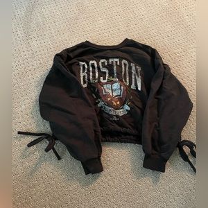 “boston” forever 21 crewneck